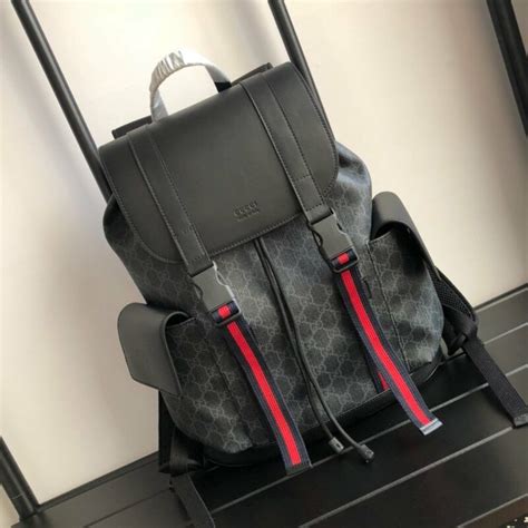 Ba Lô Gucci Black Backpack .